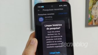Como apagar o histórico de pesquisa do Instagram