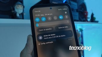 Como tirar o aviso de dados móveis em celulares Android