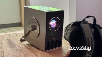 Projetor LG CineBeam Q chega ao Brasil com imagens de 120”; veja preço
