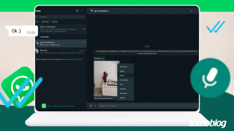 Como baixar fotos e vídeos em conversas WhatsApp Web ou Desktop