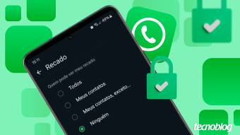 Como ocultar o recado do WhatsApp