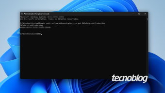 Como ver a chave de ativação do Windows 10 ou 11
