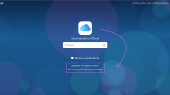 Como criar uma conta no iCloud