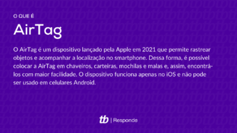 O que é e como funciona o AirTag da Apple?