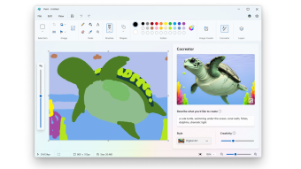 Cocreator do Paint para Windows 11 vai exigir NPU e conta Microsoft